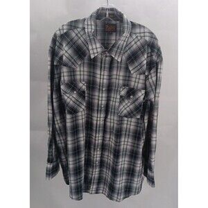 Plains Western Wear Shirt Men's Size: 3XL Snap Button